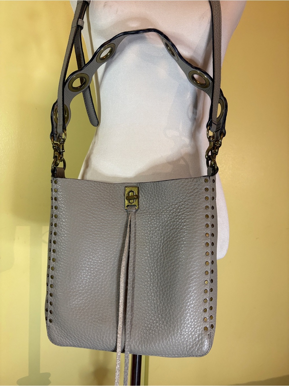 Rebecca Minkoff Darren Bucket Bag. Duel Straps